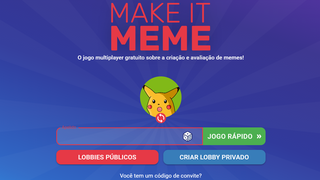 Publicidade de jogos para celular. O jogo: - Memes