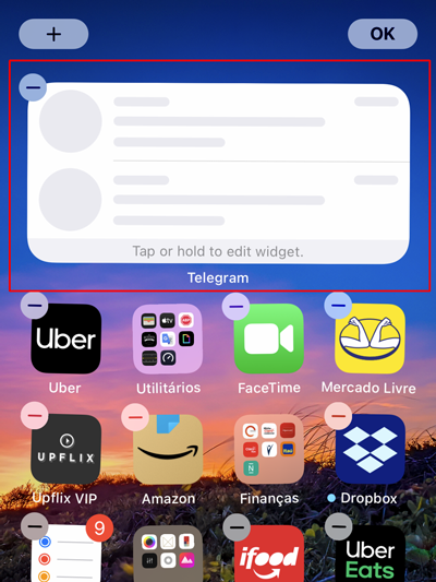 No iOS, os widgets já fazem sucesso desde a versão 14 (Captura de tela: Bruno Salutes/Canaltech)
