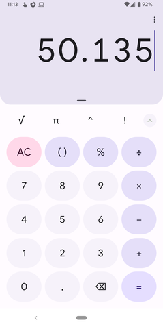 Google leva visual Material You à calculadora e relógio do Android