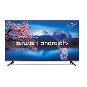 Smart TV Aiwa 43”, Android, Full HD, Borda Ultrafina, HDR10, Dolby Áudio - AWS-TV-43-BL-02-A