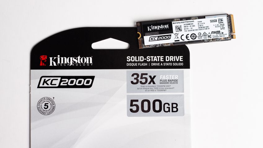 Kingston KC2000: padrão M.2 Kingston KC2000: padrão M.2
