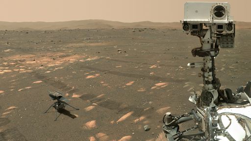 Ingenuity auxilia rover Perseverance e detecta possíveis perigos no caminho