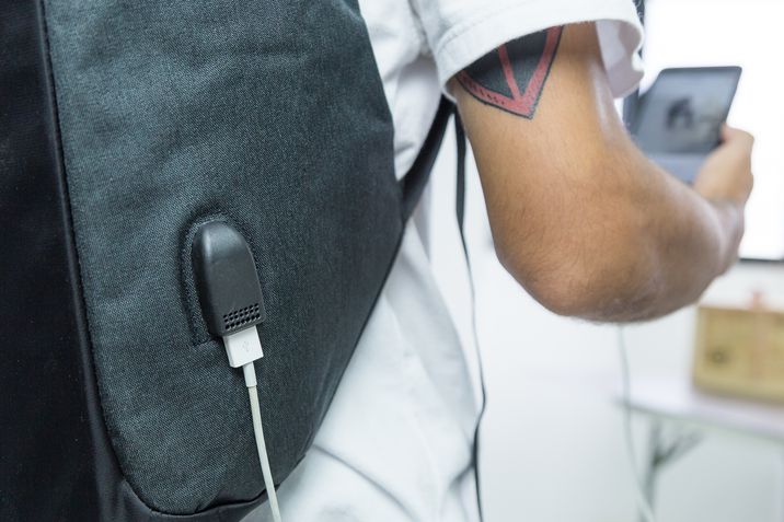 Mochila antifurto Mochila antifurto