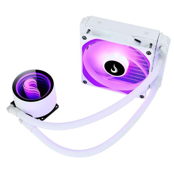 Water Cooler Rise Mode Frost, RGB, 120mm, AMD/Intel, Branco - RM WCZ 01 RGB