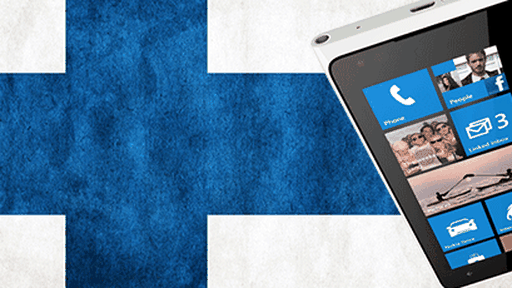 Windows Phone é líder de vendas... Na Finlândia!