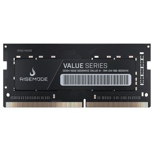 PARCELADO | Memoria Gamer Rise Mode Value, 16GB, 3200MHZ, DDR4, CL16, Para Notebook - RM-D4-16G-3200VN | CUPOM
