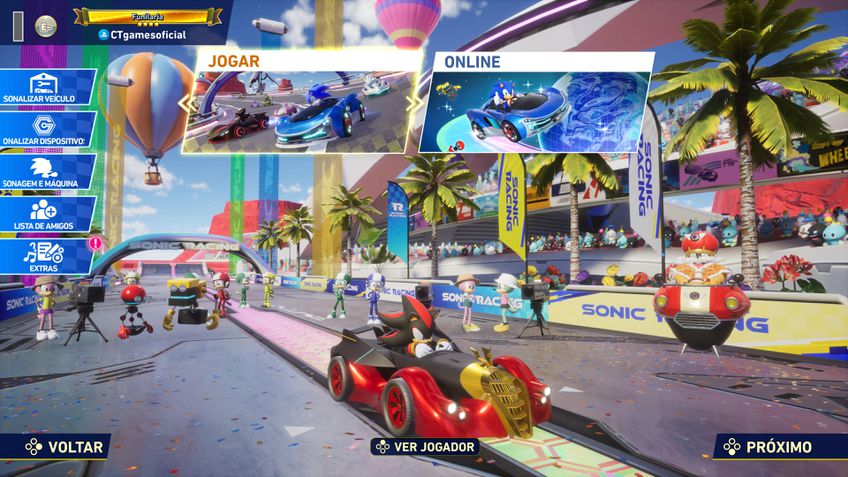 Imagem de Sonic Racing: CrossWorlds