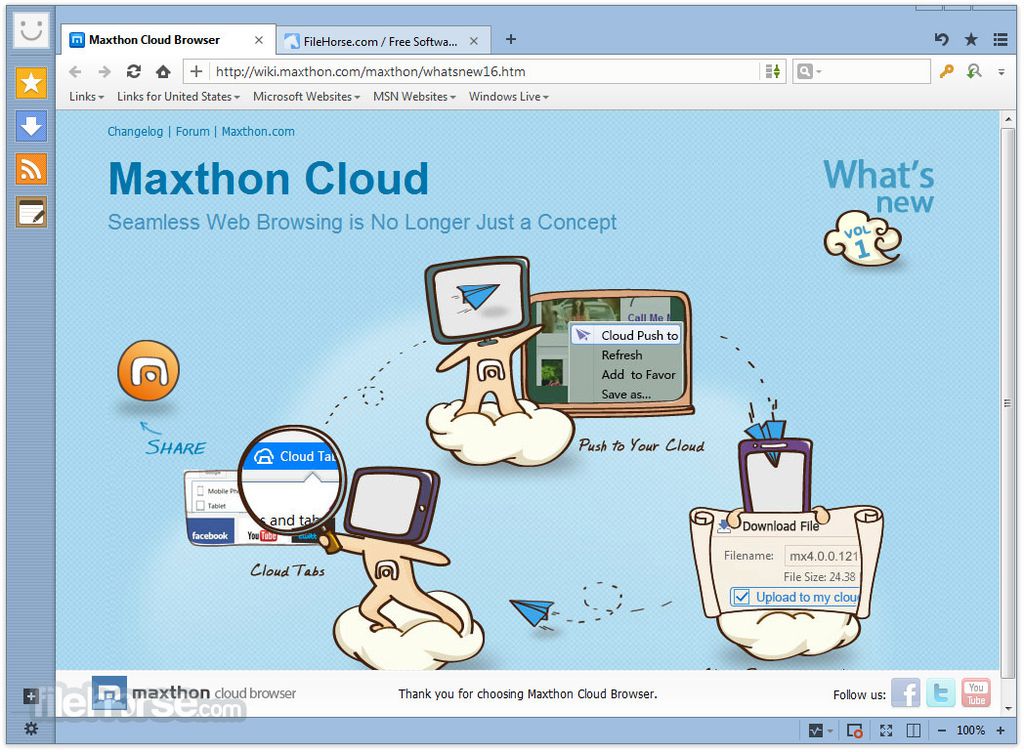 Maxthon Cloud Browser Maxthon Cloud Browser