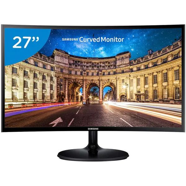 Monitor para PC Full HD Samsung LED Curvo 27” - C27F390F