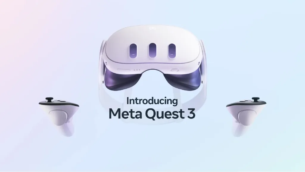 O Meta Quest 3 chega em setembro, trazendo algumas tecnologias que chegam a ser mais avançadas que as usadas no Quest Pro (Imagem: Divulgação/Meta)