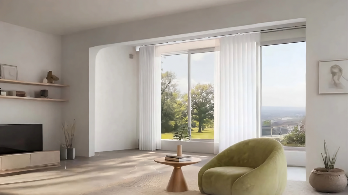 Cortina inteligente da Xiaomi tem comandos de voz e abertura gradual de manhã