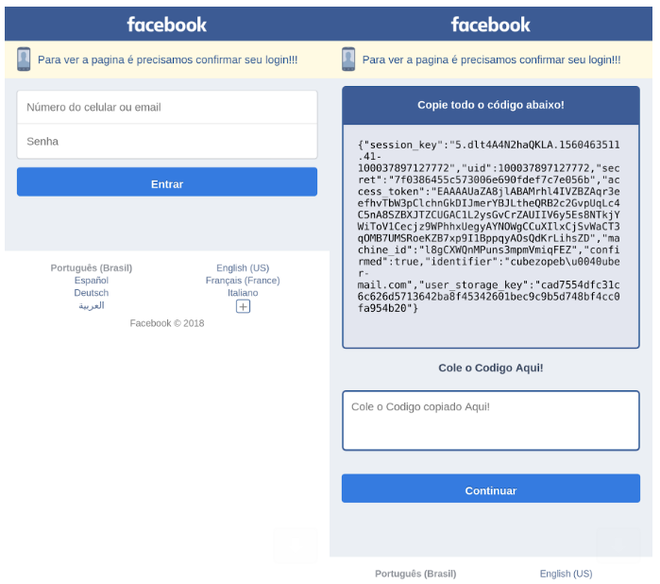 Novo golpe no Facebook usa oferta de emprego para roubar dados de usuários