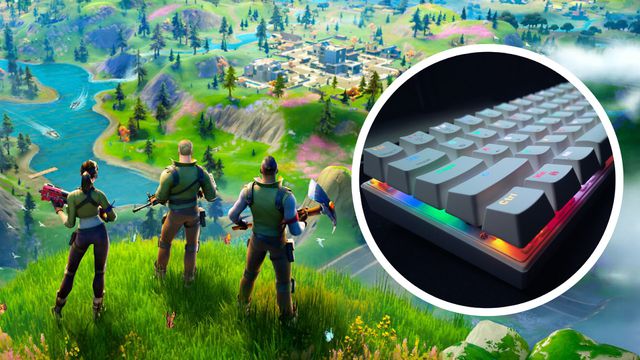 Joguei FORTNITE no NAVEGADOR pelo CELULAR com TECLADO e MOUSE - THE WIL  GAMER