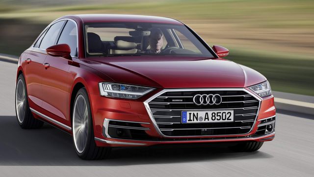 Audi apresenta A8 2018 com direção autônoma de nível 3