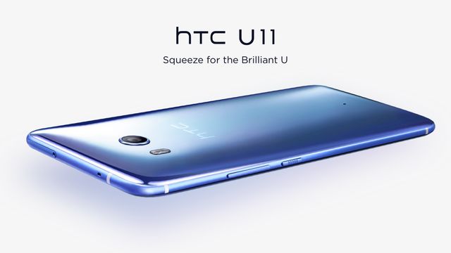 HTC U11 é o novo smartphone topo de linha que você espreme para tirar fotos