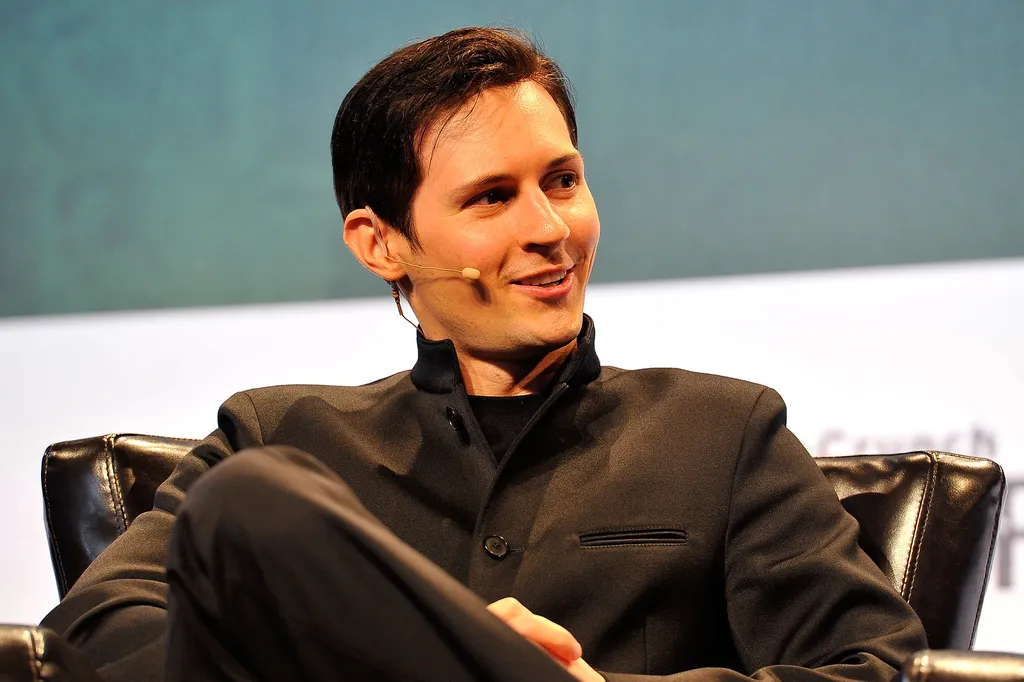 Pavel Durov informou que a plataforma poderia bloquear canais inteiros se a situação do conflito piorasse, mas desistiu da ideia (Imagem: Reprodução/TechCrunch)