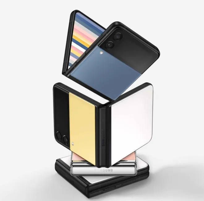Galaxy Z Flip 4 em edição Bespoke deverá oferecer maiores opções de personalização (Imagem: Divulgação/Samsung)