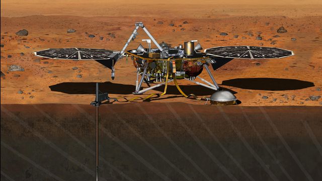 InSight: instrumento é enterrado com sucesso e missão marciana prossegue