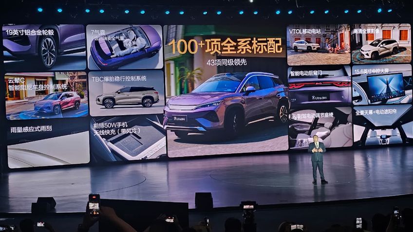 Evento BYD na China