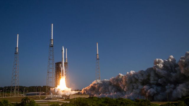 O foguete mais rápido do mundo enviou um satélite "espião" ao espaço