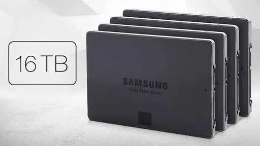 Samsung começa a enviar primeiras unidades de seu SSD de 16 TB