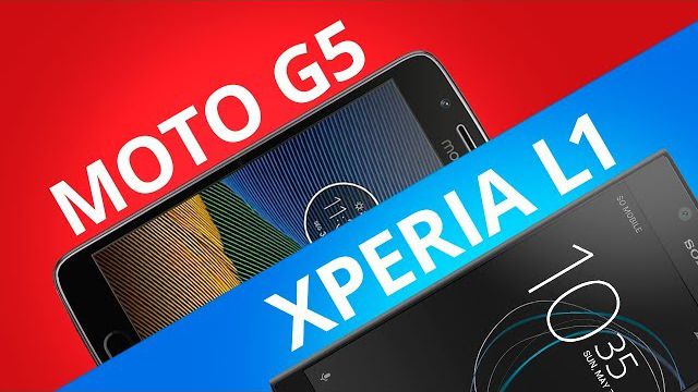 Motorola Moto G5 vs Sony Xperia L1 [Comparativo]