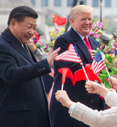 Xi Jinping e Trump: tensões ao longo dos últimos quatro anos entre os dois países (Foto:  Shealah Craighead / Wikimedia)