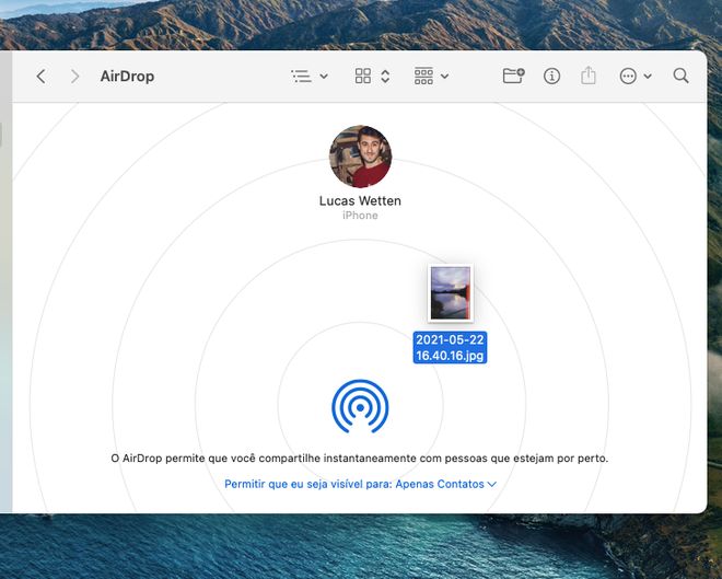 can you airdrop from mac to iphone