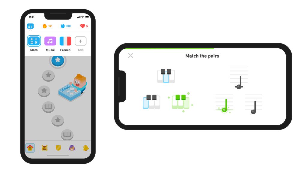 Duolingo tem aulas musicais e concentra funções no mesmo app (Imagem: Divulgação/Duolingo)