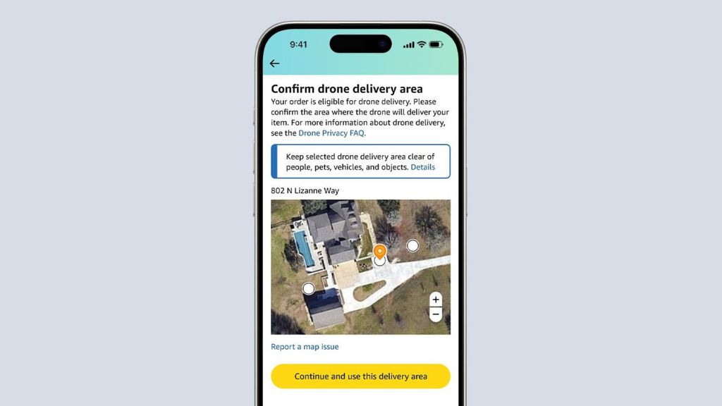 Amazon App entrega por drones