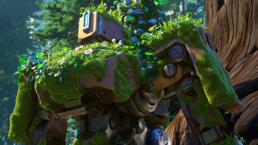 Bastion é a estrela do quinto episódio de animação de Overwatch