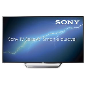 Smart TV LED 32´ Sony, Conversor Digital, 2 HDMI, 2 USB, Wi-Fi - KDL32W655D/Z [NO BOLETO]