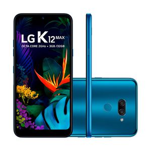 Smartphone LG K12 Max 32GB Dual Chip - Azul [1X NO CARTÃO]