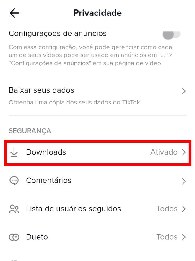 Kwai e TikTok: como impedir que outros usuários façam download dos seus  vídeos? - Olhar Digital