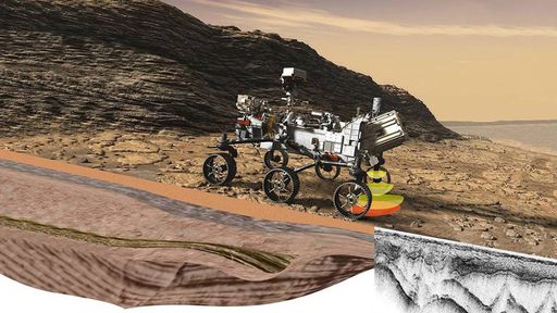 Rover Perseverance usará radar para buscar sinais de vida no interior de Marte