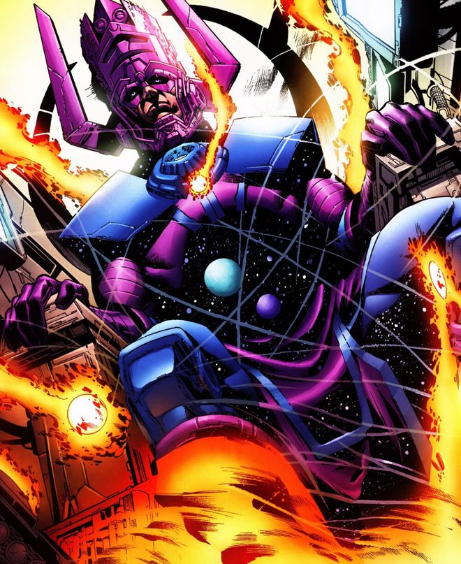 Será que Eternos 2 vai marcar a estreia de Galactus no MCU? (Imagem: Reprodção/Marvel Comics)