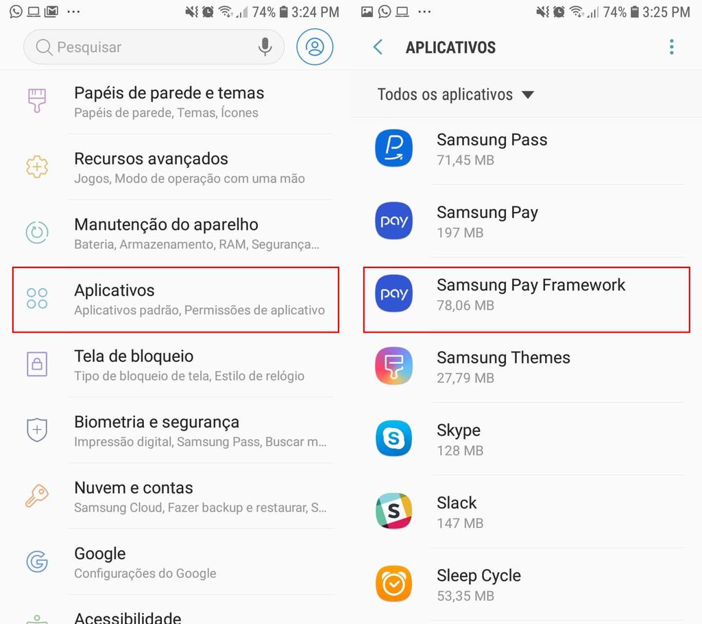 Samsung Pay está usando mais bateria de alguns smartphones 