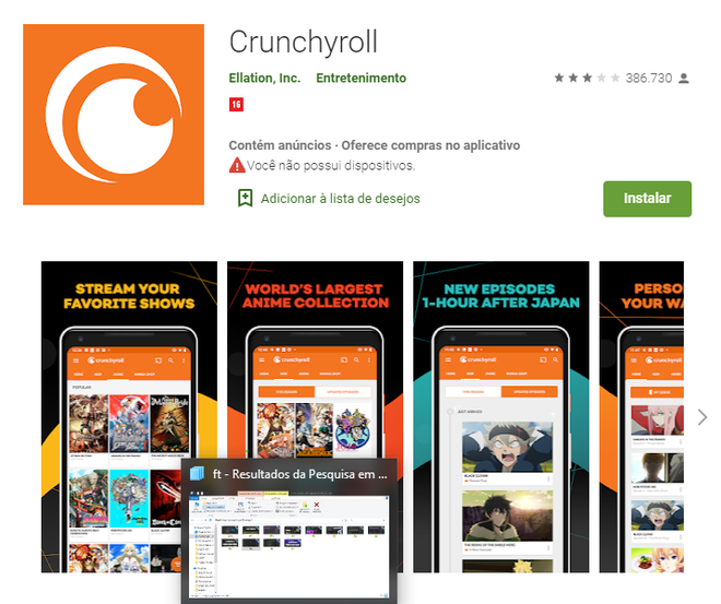 Mangá online: Crunchyroll / Captura de tela: Ariane Velasco