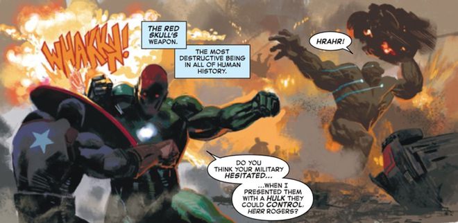 Capitão América dá seu veredito final sobre o Hulk (Imagem: Reprodução/Marvel Comics)