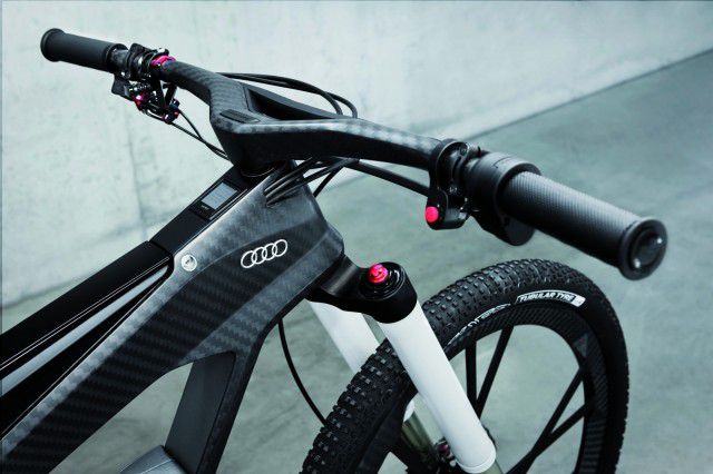 Bicicleta de fibra de carbono