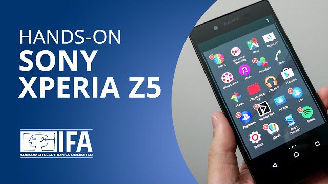 Xperia Z5: já colocamos as mãos no novo aparelho da Sony [Hands-on | IFA 2015]