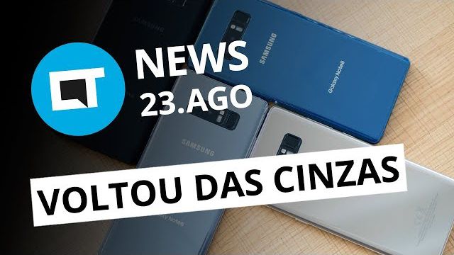 Galaxy Note 8 está entre nós;Meizu anuncia o M6 Note;10 anos de hashtag[CT News]