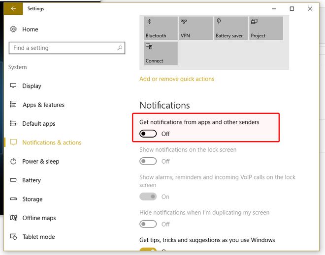 notificacao Windows 10 notificacao Windows 10