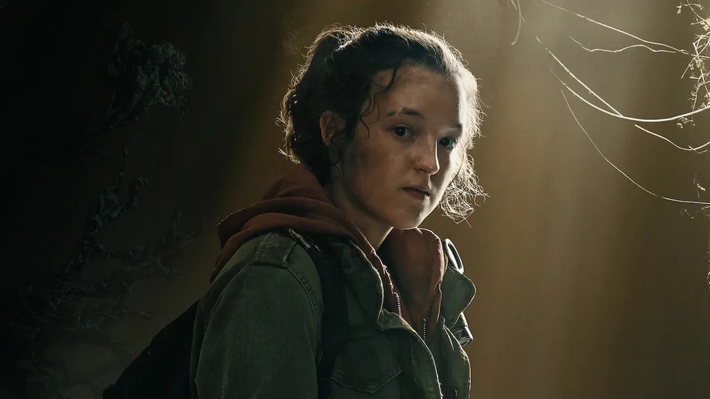 Na série, Ellie é muito mais durona e engole o choro para seguir em frente — marcas de quem já sofreu demais (Imagem: Divulgação/HBO)