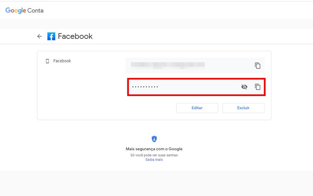 Saiba como descobrir a senha do Facebook no Google Chrome (Imagem: Captura de tela/Matheus Bigogno/Canaltech)