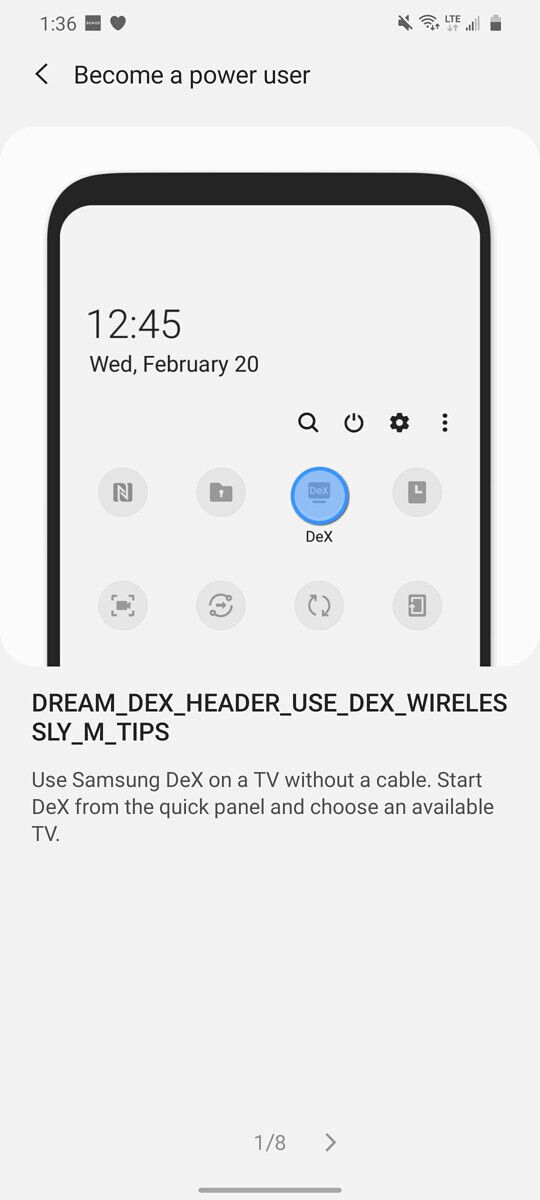Modo DeX Wireless pode estrear com a linha Galaxy Note 20 (Foto: Reprodução/XDA-Developers)