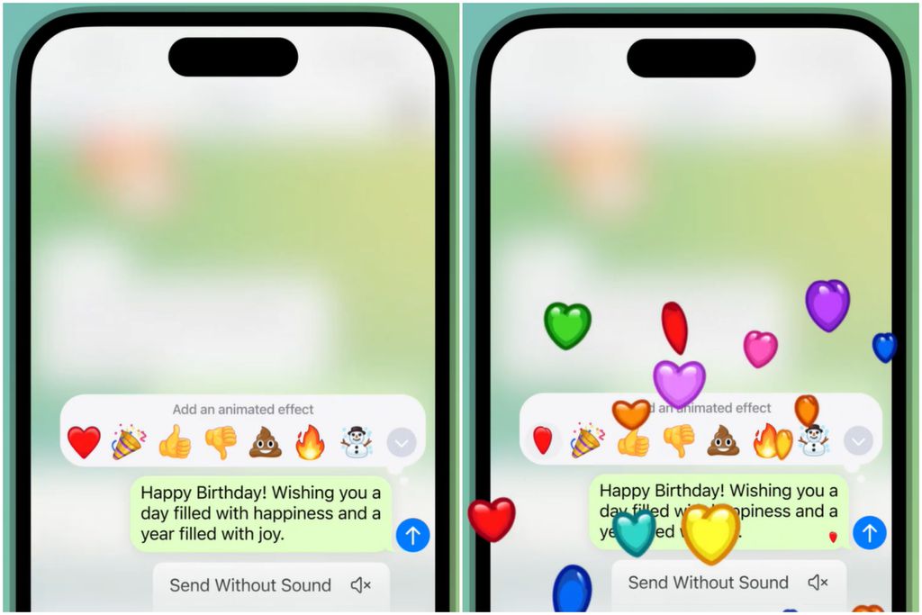 Telegram ganha efeitos animados em mensagens (Imagem: Divulgação/Telegram)
