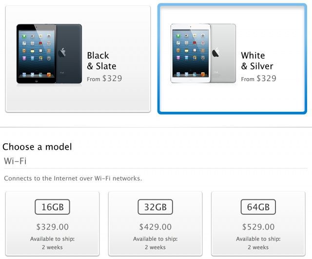 Pré-venda iPad mini