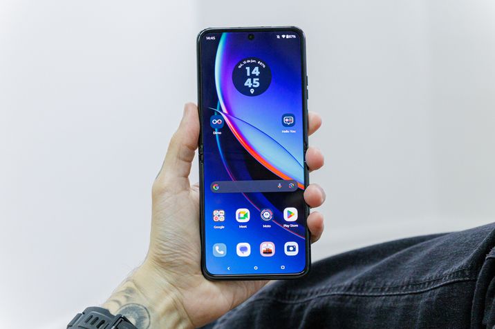 Motorola Razr 40 Ultra tela inicial