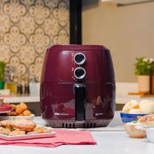 WAP Fritadeira Elétrica Air Fryer FAMILY WAFF2-V 4 Litros, Vermelho, Revestimento Antiaderente, 1500W 127V | PIX